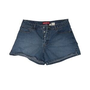 VTG y2k Unionbay medium‎ wash denim short shorts size 18 or 28